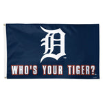 Detroit Tigers Slogan Flag - Deluxe 3' X 5'