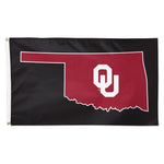 Wholesale-Oklahoma Sooners Secondary Flag - Deluxe 3' X 5'