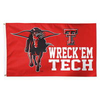 Texas Tech Red Raiders Mascot Flag - Deluxe 3' X 5'