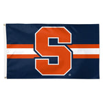 Syracuse Orange Horizontal Jersey Stripes Flag - Deluxe 3' X 5'