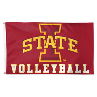 Iowa State Cyclones Volleyball Flag - Deluxe 3' X 5'