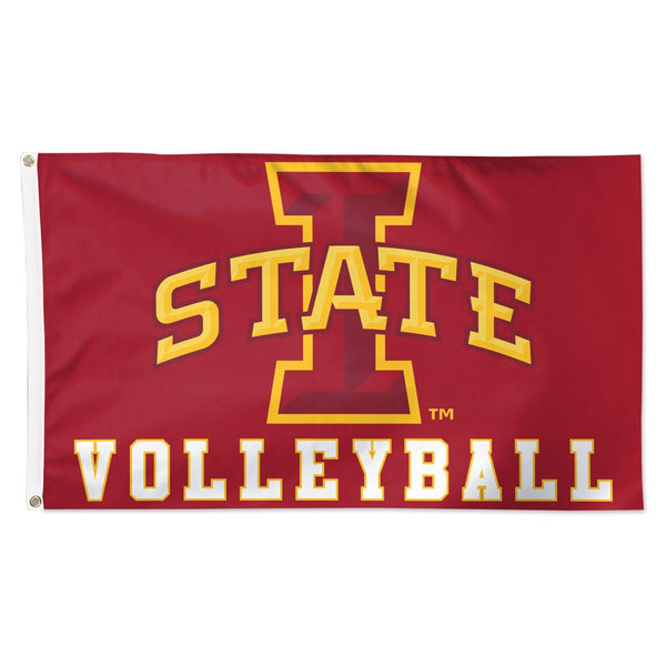 Iowa State Cyclones Volleyball Flag - Deluxe 3' X 5'