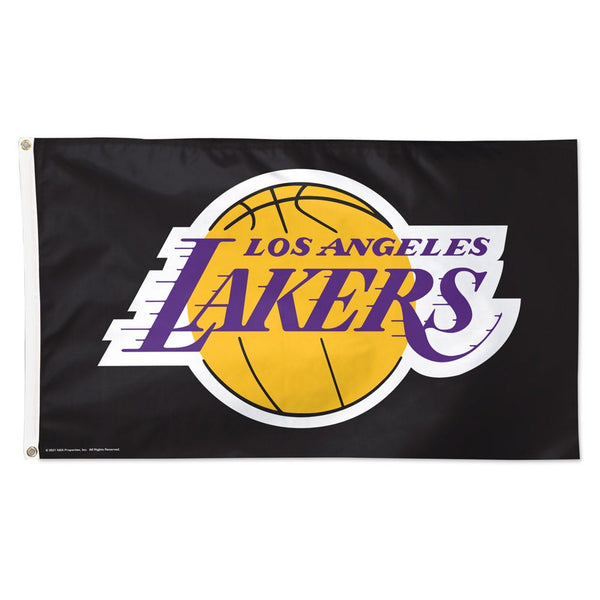 Los Angeles Lakers black Flag - Deluxe 3' X 5'