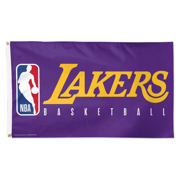 Los Angeles Lakers Flag - Deluxe 3' X 5'