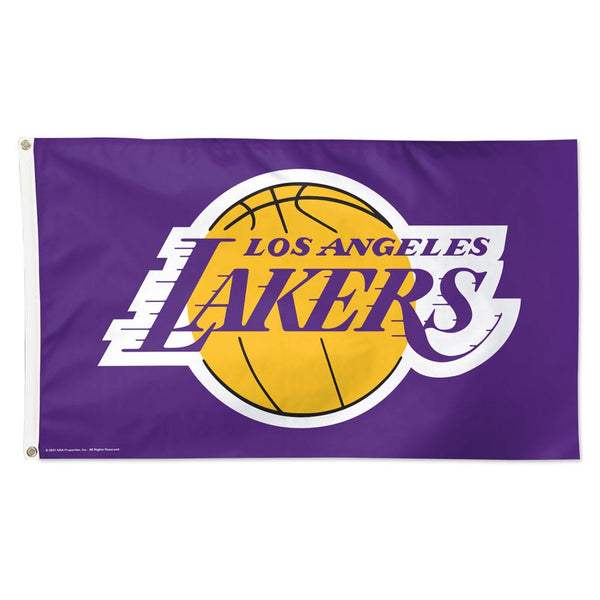 Los Angeles Lakers purple Flag - Deluxe 3' X 5'
