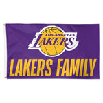 Los Angeles Lakers slogan Flag - Deluxe 3' X 5'