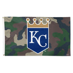 Kansas City Royals camo Flag - Deluxe 3' X 5'