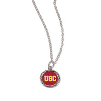 Wholesale-USC Trojans Bracelet w/Charm Jewelry Carded