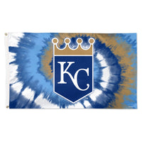 Kansas City Royals Tie Dye Flag - Deluxe 3' X 5'