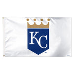 Kansas City Royals white Flag - Deluxe 3' X 5'