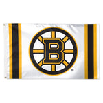 Boston Bruins Vertical stripe Flag - Deluxe 3' X 5'