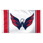 Washington Capitals vertical stripe Flag - Deluxe 3' X 5'