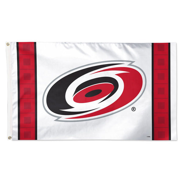 Carolina Hurricanes vertical stripe Flag - Deluxe 3' X 5'