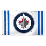 Winnipeg Jets vertical stripe Flag - Deluxe 3' X 5'