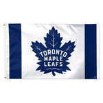 Toronto Maple Leafs vertical stripe Flag - Deluxe 3' X 5'