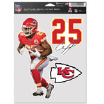 Kansas City Chiefs Multi Use 3 Fan Pack Clyde Edwards-Helaire
