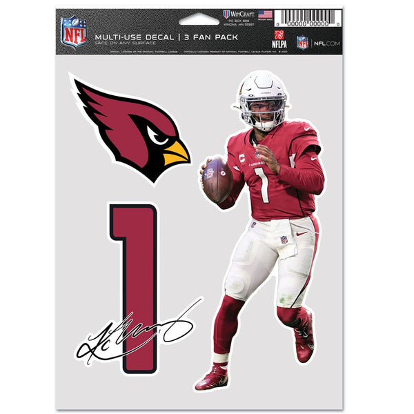 Arizona Cardinals Multi Use 3 Fan Pack Kyler Murray