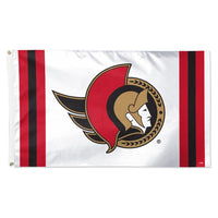 Ottawa Senators vertical stripe Flag - Deluxe 3' X 5'