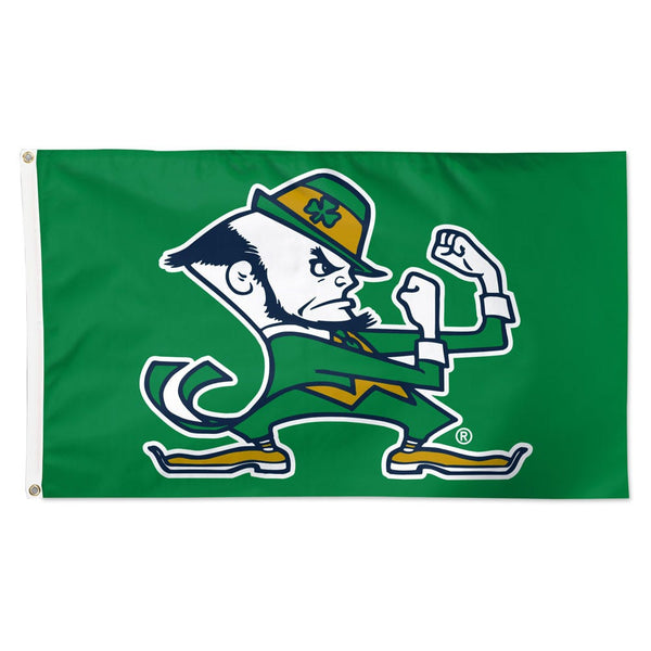 Notre Dame Fighting Irish GREEN Flag - Deluxe 3' X 5'