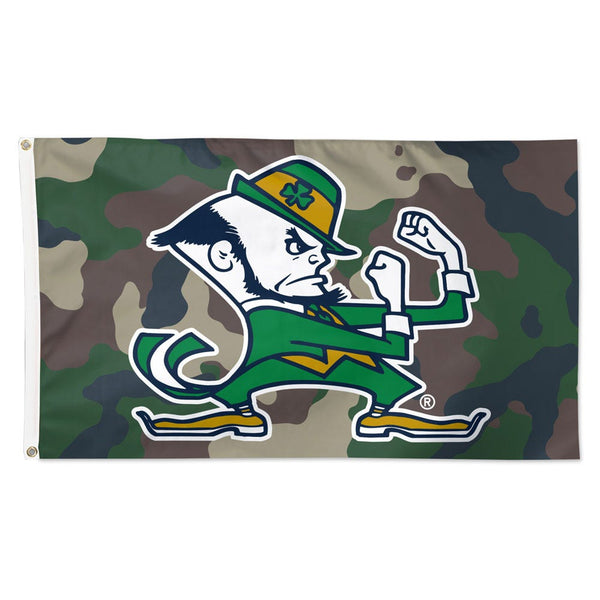 Notre Dame Fighting Irish CAMOFLAUGE Flag - Deluxe 3' X 5'
