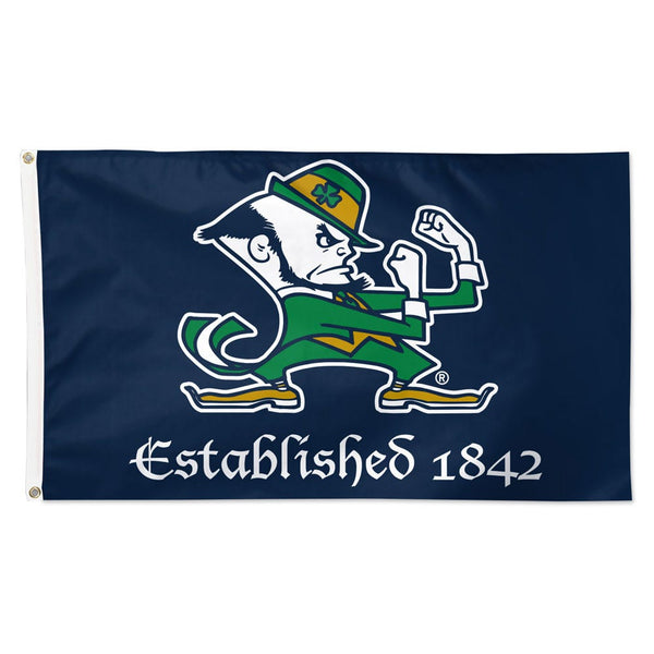 Notre Dame Fighting Irish ESTABLISHED 1842 Flag - Deluxe 3' X 5'