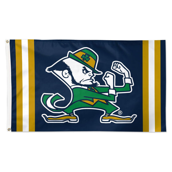 Notre Dame Fighting Irish VERTICAL STRIPES Flag - Deluxe 3' X 5'