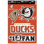 Anaheim Ducks Multi-Use Decal 11" x 17"