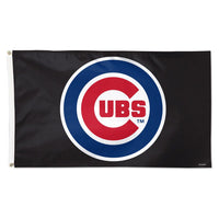 Chicago Cubs black Flag - Deluxe 3' X 5'