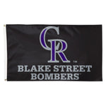 Colorado Rockies slogan Flag - Deluxe 3' X 5'