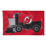 New Jersey Devils Zamboni NHL zamboni Flag - Deluxe 3' X 5'