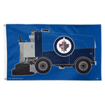 Winnipeg Jets Zamboni NHL zamboni Flag - Deluxe 3' X 5'