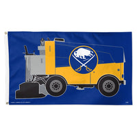 Buffalo Sabres Zamboni NHL zamboni Flag - Deluxe 3' X 5'
