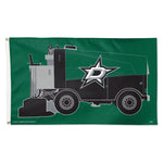 Dallas Stars Zamboni NHL zamboni Flag - Deluxe 3' X 5'