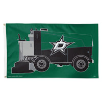 Dallas Stars Zamboni NHL zamboni Flag - Deluxe 3' X 5'
