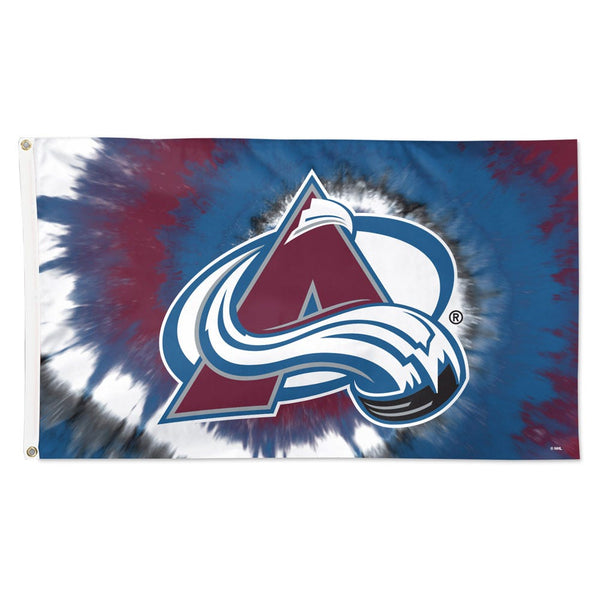 Colorado Avalanche TDYE Flag - Deluxe 3' X 5'