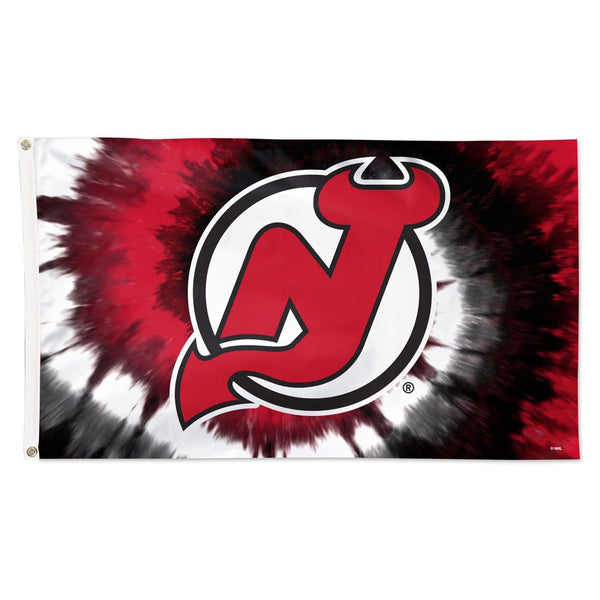 New Jersey Devils TDYE Flag - Deluxe 3' X 5'