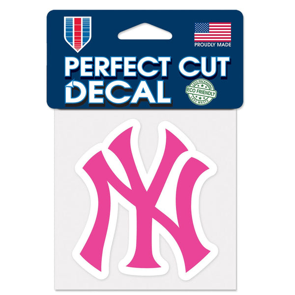 New York Yankees BCA Perfect Cut Color Decal 4" x 4"