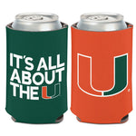 Miami Hurricanes Can Cooler 12 oz.