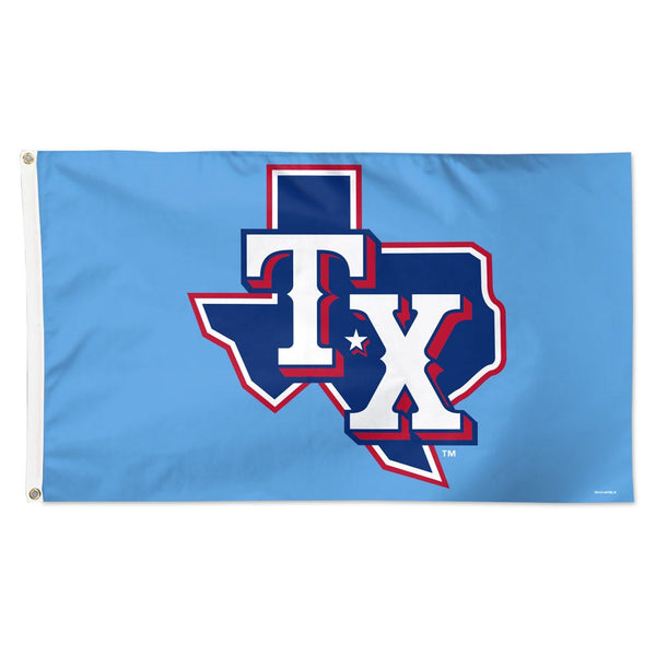 Texas Rangers blue Flag - Deluxe 3' X 5'