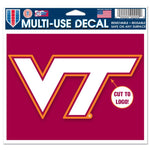 Wholesale-Virginia Tech Hokies Multi-Use Decal - cut to logo 5" x 6"