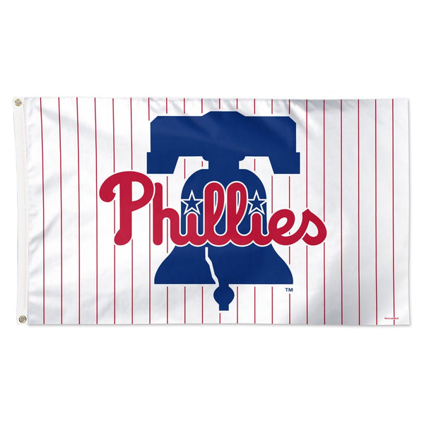 Philadelphia Phillies pinstripe Flag - Deluxe 3' X 5'