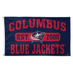Columbus Blue Jackets established Flag - Deluxe 3' X 5'