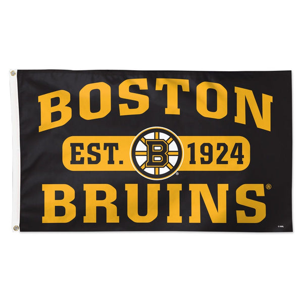 Boston Bruins established Flag - Deluxe 3' X 5'