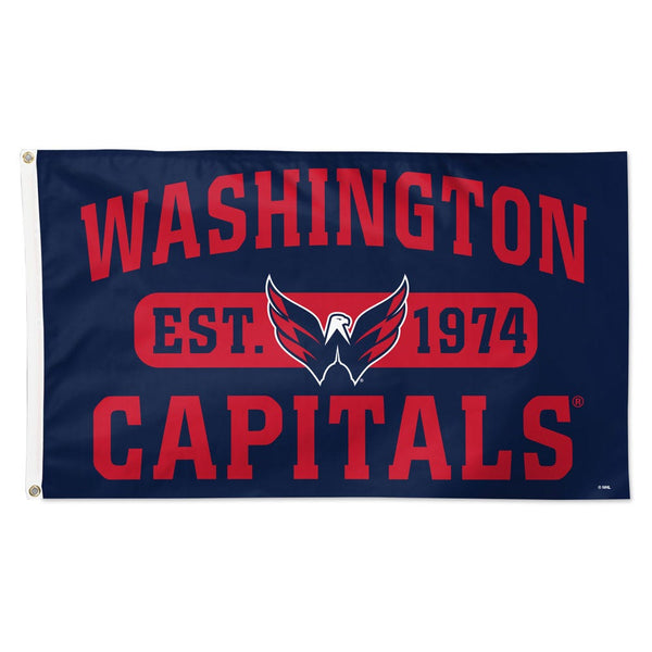 Washington Capitals established Flag - Deluxe 3' X 5'