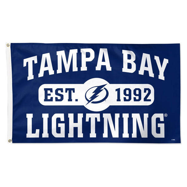 Tampa Bay Lightning established Flag - Deluxe 3' X 5'