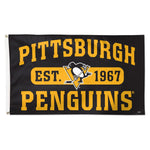 Pittsburgh Penguins established Flag - Deluxe 3' X 5'
