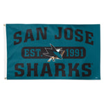 San Jose Sharks established Flag - Deluxe 3' X 5'