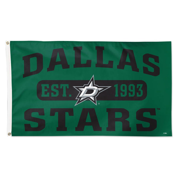 Dallas Stars established Flag - Deluxe 3' X 5'