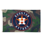 Houston Astros camo Flag - Deluxe 3' X 5'
