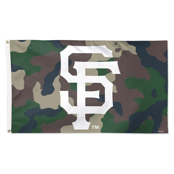 San Francisco Giants camo Flag - Deluxe 3' X 5'